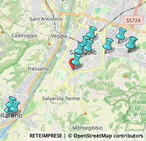 Mappa Viale S. Pellico, 41049 Sassuolo MO, Italia (2.36667)