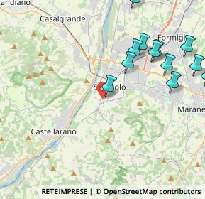 Mappa Viale S. Pellico, 41049 Sassuolo MO, Italia (5.25923)