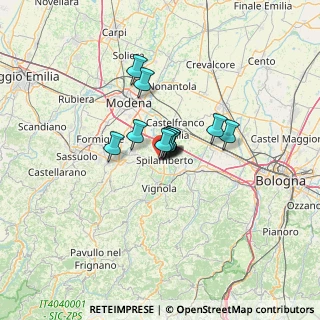 Mappa Piazza Giacomo Leopardi, 41057 Spilamberto MO, Italia (6.54667)