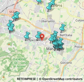 Mappa Via Toti, 41042 Fiorano Modenese MO, Italia (2.0755)