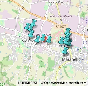 Mappa Via Toti, 41042 Fiorano Modenese MO, Italia (0.824)