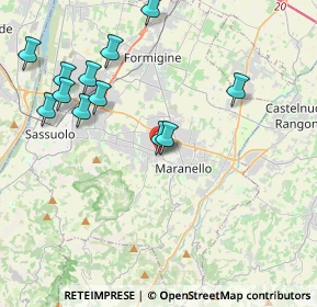 Mappa Via Toti, 41042 Fiorano Modenese MO, Italia (4.44667)