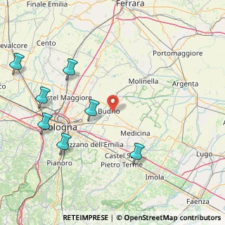 Mappa Via Olmo, 40054 Budrio BO, Italia (31.73077)