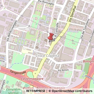 Mappa Via Giovanni Papini, 6, 40128 Bologna, Bologna (Emilia Romagna)