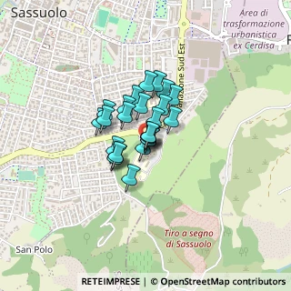 Mappa Nuovo Ospedale Civile di, 41049 Sassuolo MO, Italia (0.224)