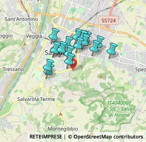 Mappa Nuovo Ospedale Civile di, 41049 Sassuolo MO, Italia (1.28588)