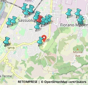 Mappa Nuovo Ospedale Civile di, 41049 Sassuolo MO, Italia (1.279)