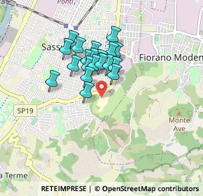 Mappa Via Francesco Ruini, 41049 Sassuolo MO, Italia (0.642)