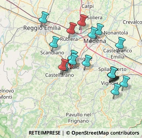 Mappa Via Francesco Ruini, 41049 Sassuolo MO, Italia (14.46263)