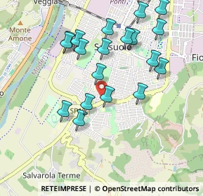 Mappa Via Casa Valentini, 41049 Sassuolo MO, Italia (1.0315)