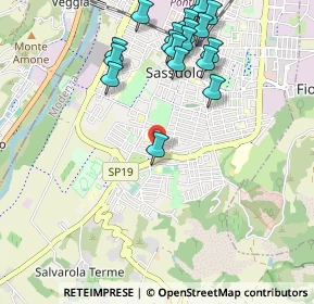 Mappa Via Casa Valentini, 41049 Sassuolo MO, Italia (1.2035)