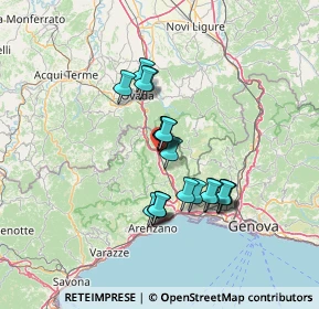 Mappa SP 456, 16013 Campo Ligure GE (10.7605)