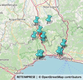 Mappa SP 456, 16013 Campo Ligure GE (11.73154)