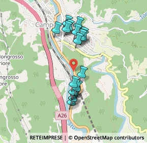 Mappa SP 456, 16013 Campo Ligure GE (0.4115)