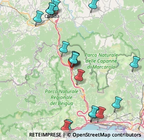 Mappa SP 456, 16013 Campo Ligure GE (9.5535)