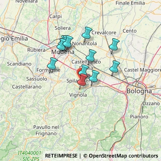 Mappa Viale della Rimembranza, 41057 Spilamberto MO, Italia (11.355)