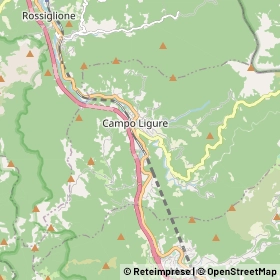 Mappa Campo Ligure