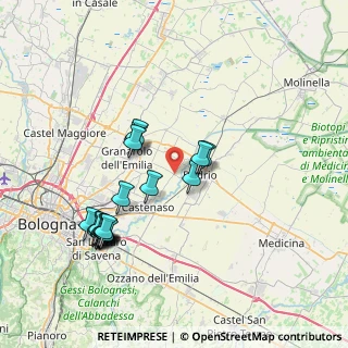 Mappa Via Vivaldi, 40054 Budrio BO, Italia (8.11)