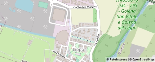 Mappa Calderara di Reno