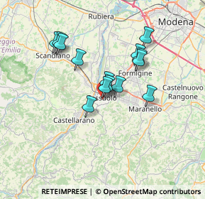 Mappa Viale Pace, 41049 Sassuolo MO, Italia (5.72143)