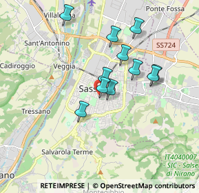 Mappa Viale Pace, 41049 Sassuolo MO, Italia (1.52455)