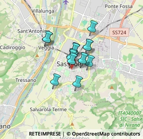 Mappa Viale Pace, 41049 Sassuolo MO, Italia (0.97667)