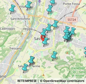 Mappa Viale Pace, 41049 Sassuolo MO, Italia (2.384)