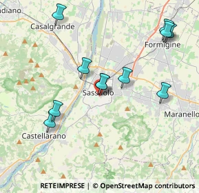 Mappa Viale Pace, 41049 Sassuolo MO, Italia (4.05909)