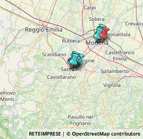 Mappa Viale Pace, 41049 Sassuolo MO, Italia (8.715)