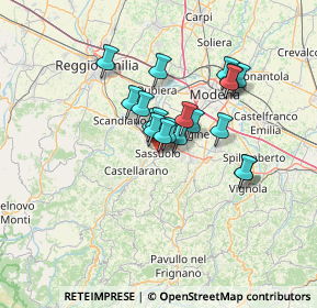 Mappa Viale Pace, 41049 Sassuolo MO, Italia (9.94263)