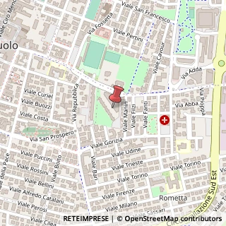 Mappa Via Giuseppe Mazzini, 174, 41049 Sassuolo MO, Italia, 41049 Sassuolo, Modena (Emilia Romagna)