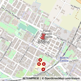 Mappa Via bissolati 80, 40054 Budrio, Bologna (Emilia Romagna)
