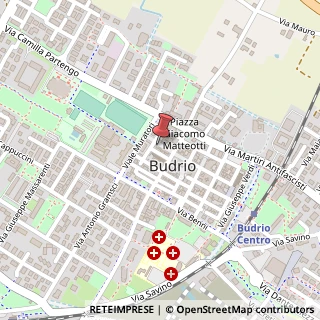 Mappa Via Giuseppe Mazzini, 17, 40054 Budrio, Bologna (Emilia Romagna)
