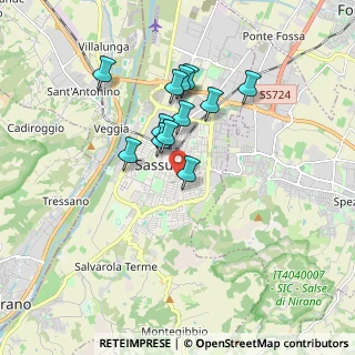 Mappa Viale Costa, 41049 Sassuolo MO, Italia (1.44333)