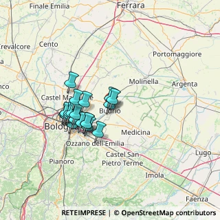 Mappa Via de Gotti, 40054 Budrio BO, Italia (11.399)