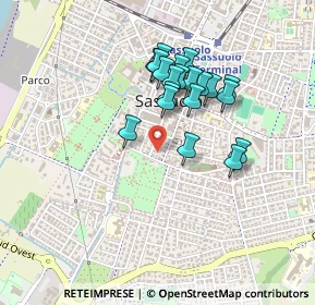 Mappa Viale Gerolamo Marini, 41049 Sassuolo MO, Italia (0.3745)