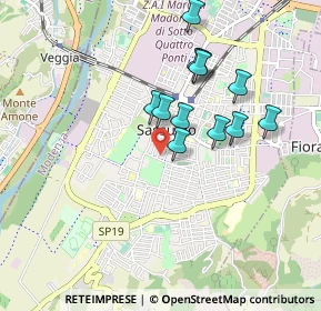 Mappa Viale Gerolamo Marini, 41049 Sassuolo MO, Italia (0.78833)