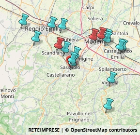 Mappa Viale Gerolamo Marini, 41049 Sassuolo MO, Italia (15.33)