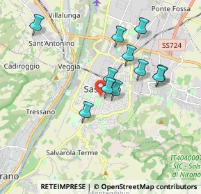 Mappa Viale Gerolamo Marini, 41049 Sassuolo MO, Italia (1.64636)