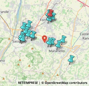 Mappa Via della Chimica, 41049 Fiorano Modenese MO, Italia (3.48526)