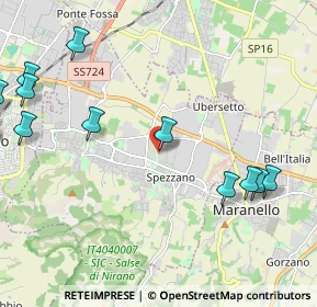 Mappa Via della Chimica, 41049 Fiorano Modenese MO, Italia (3.4345)