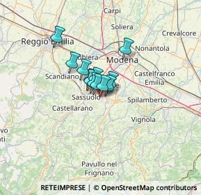 Mappa Via della Chimica, 41049 Fiorano Modenese MO, Italia (6.46667)