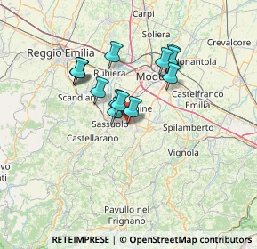 Mappa Via della Chimica, 41049 Fiorano Modenese MO, Italia (10.94)