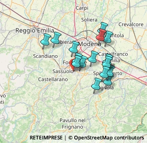 Mappa Via della Chimica, 41049 Fiorano Modenese MO, Italia (11.40412)