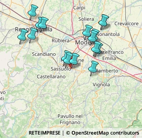 Mappa Via della Chimica, 41049 Fiorano Modenese MO, Italia (15.01438)
