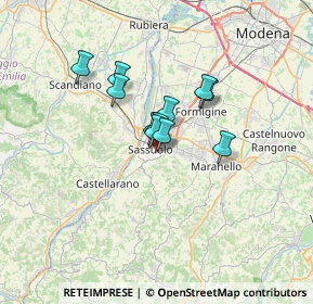 Mappa Via Fabio Filzi, 41049 Sassuolo MO, Italia (4.27636)