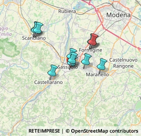 Mappa Via Fabio Filzi, 41049 Sassuolo MO, Italia (5.54167)