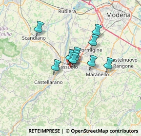 Mappa Via Fabio Filzi, 41049 Sassuolo MO, Italia (4.08455)