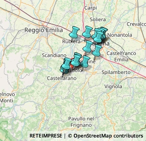 Mappa Via Fabio Filzi, 41049 Sassuolo MO, Italia (8.719)
