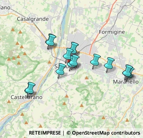 Mappa Via Fabio Filzi, 41049 Sassuolo MO, Italia (3.236)